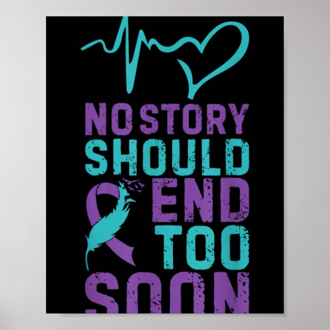 No Story Should End Too Soon  Poster (Vorne)