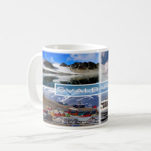 NO Svalbard - Gullybreen Magdalenefjorden - Kaffeetasse (Vorderseite Links)