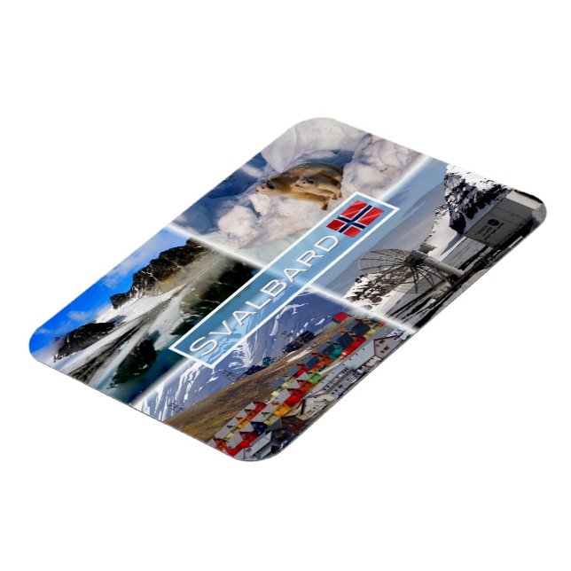 NO Svalbard - Gullybreen Magdalenefjorden - Magnet (Linke Seite)