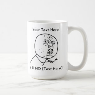 NO-Tasse y-U Kaffeetasse
