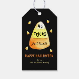 No Tricks Just Leckereien Candy Corn Geschenktag Geschenkanhänger