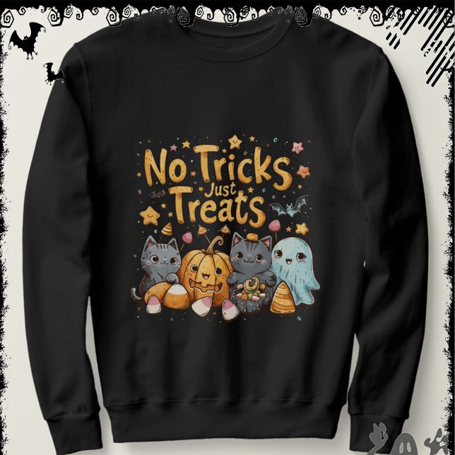 No Tricks Just Treats | ExDesigner | Halloween Sweatshirt (Von Creator hochgeladen)