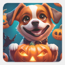 NO Tricks NUR Leckereien Niedlich Halloween Puppy 