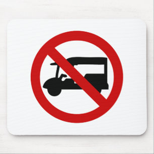 NO Tuk Tuk TAXI ⚠ thailändisches ⚠ Mousepad