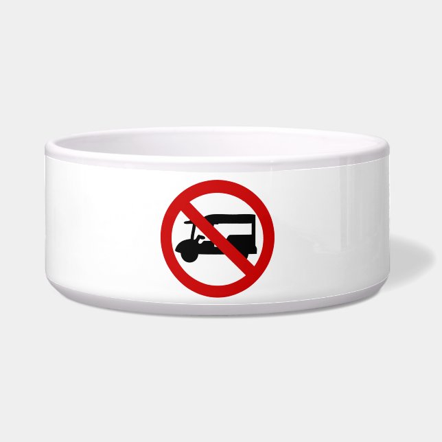 NO Tuk Tuk TAXI ⚠ thailändisches ⚠ Napf (Vorderseite)