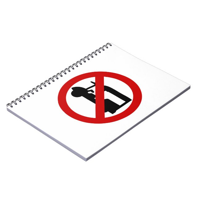 NO Tuk Tuk TAXI ⚠ thailändisches ⚠ Notizblock (Linke Seite)