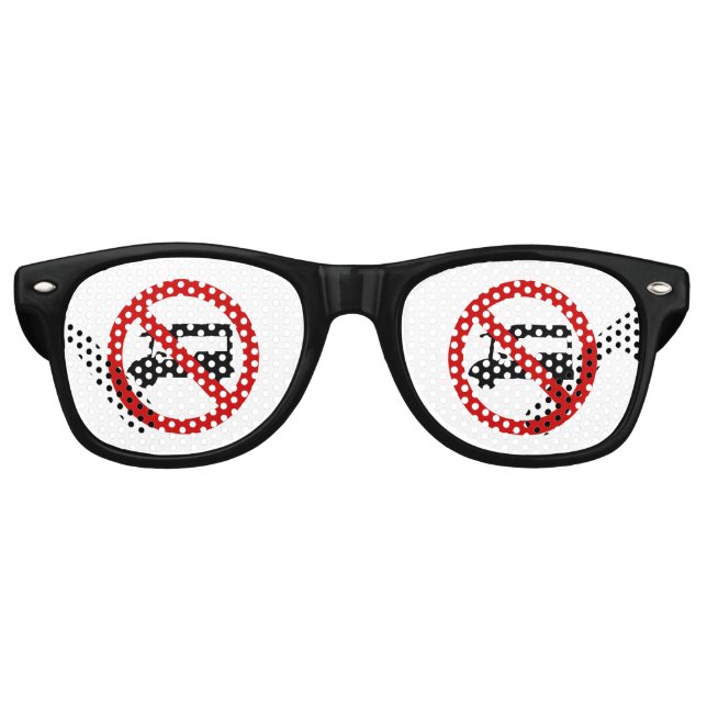 NO Tuk Tuk TAXI ⚠ thailändisches ⚠ Partybrille (Vorderseite)