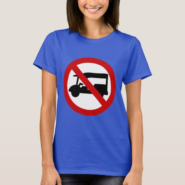 NO Tuk Tuk TAXI ⚠ thailändisches ⚠ T-Shirt (Vorderseite)