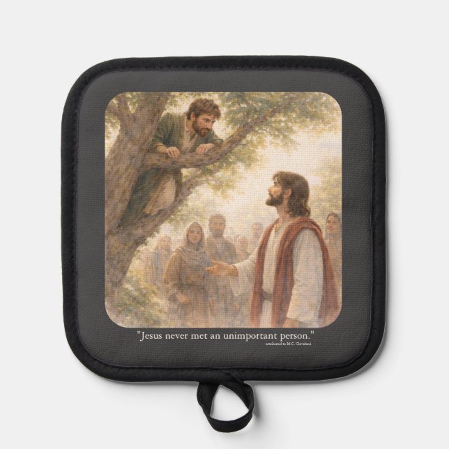 No unimportant person topflappen (Vorderseite)