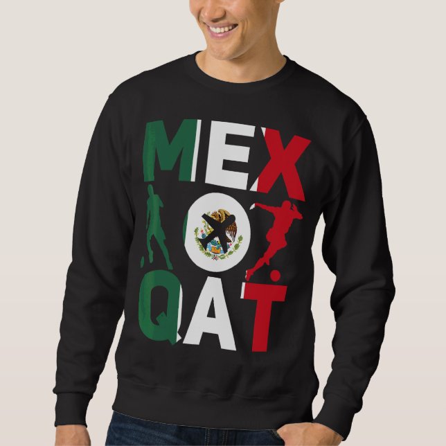 No Vamos Al Mundial Mexico Sweatshirt (Vorderseite)