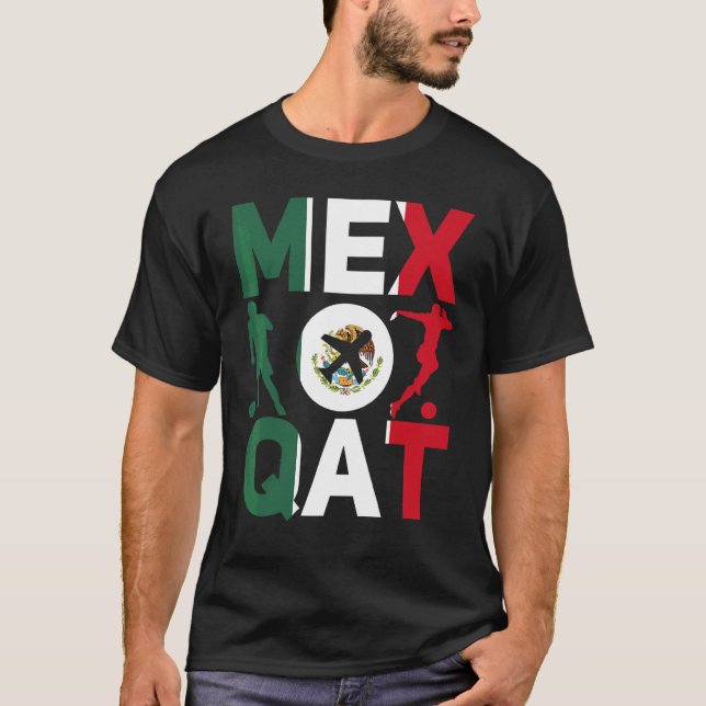 No Vamos Al Mundial Mexico T-Shirt (Vorderseite)