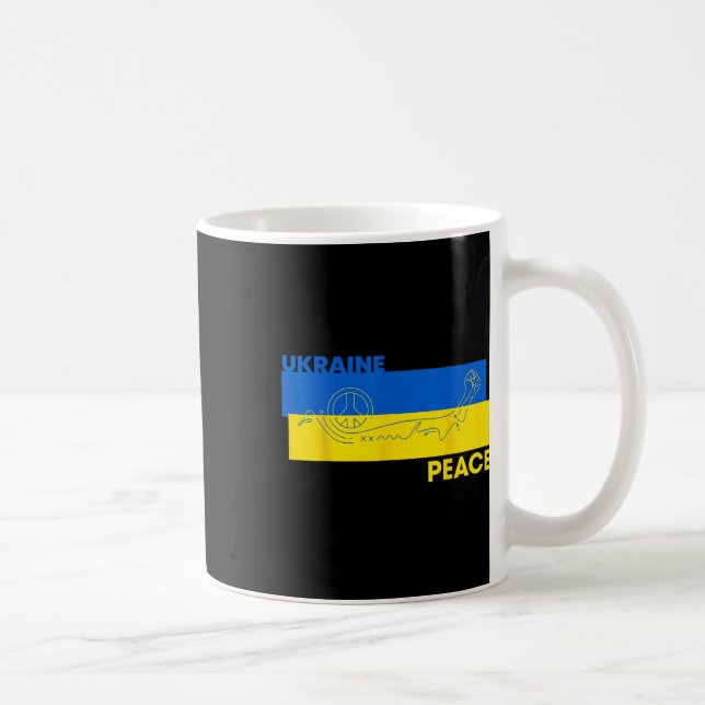 No War - Designs For The Peace Movement 4  Kaffeetasse (Rechts)