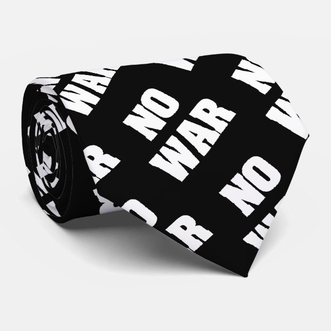 No War Neck Tie Krawatte (Gerollt)