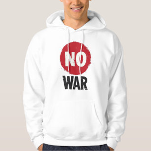 NO WAR — Weltweiter Friedensprotest Hoodie