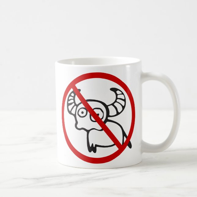 NO Water Buffalo ⚠ Funny Asian Thai ⚠ Kaffeetasse (Rechts)