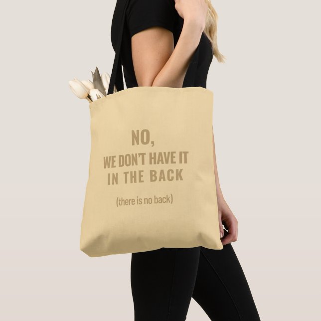 No, We Don’t Have It in the Back | Shift Life (Von Nahem)