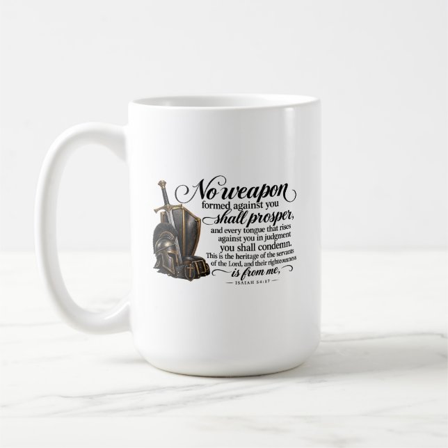 No weapon kaffeetasse (Links)
