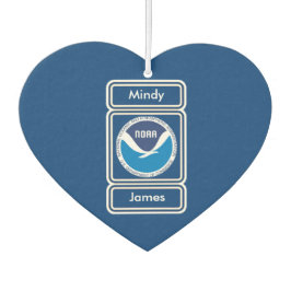 NOAA Custom Wedding Air Freshener Bevorzugung Autolufterfrischer