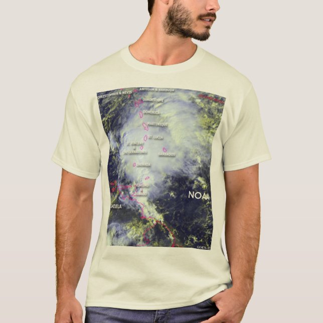 NOAA karibische Inseln T-Shirt (Vorderseite)