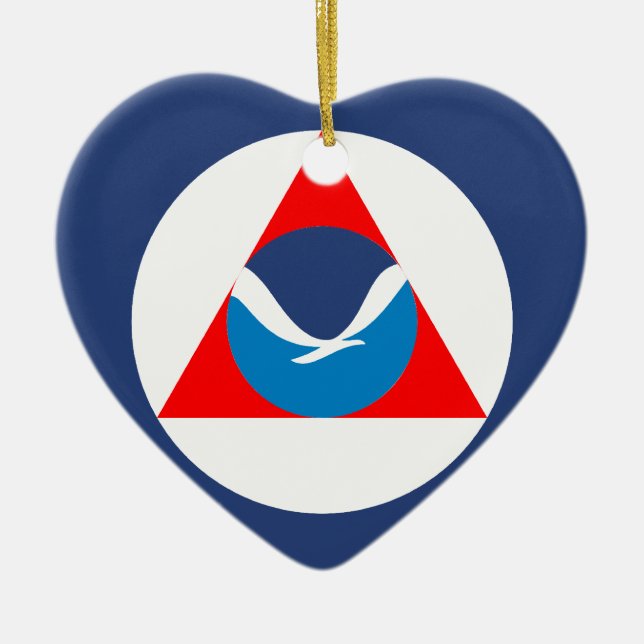 Noaa, Vereinigte Staaten Keramikornament (Vorne)