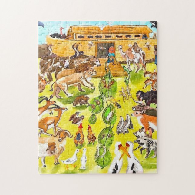 Noachs Arche Puzzle (Vertikal)