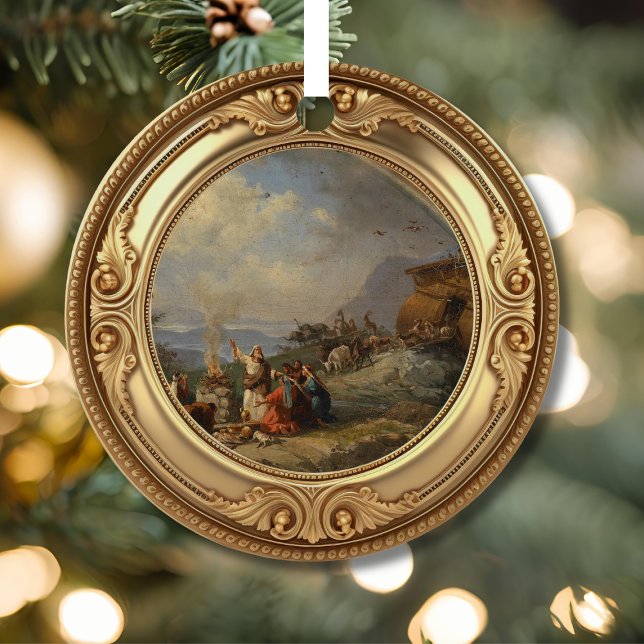 Noah and the Ark Advent Jesse Tree Ornament Aus Metall (Von Creator hochgeladen)