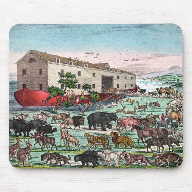 Noah-Arche-Mauspad Mousepad (Vorne)