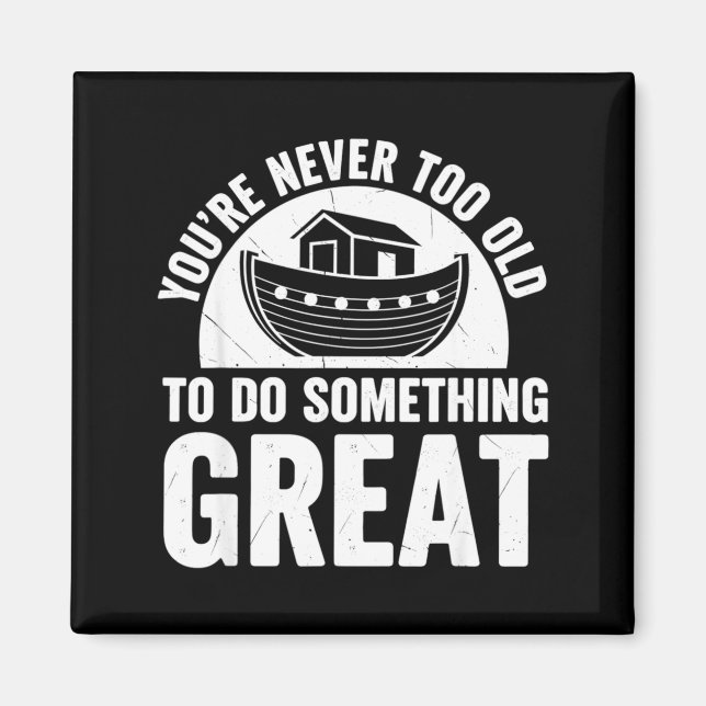 Noah Ark Kirche Christliche Reise Glaube Du bist n Magnet (Vorne)
