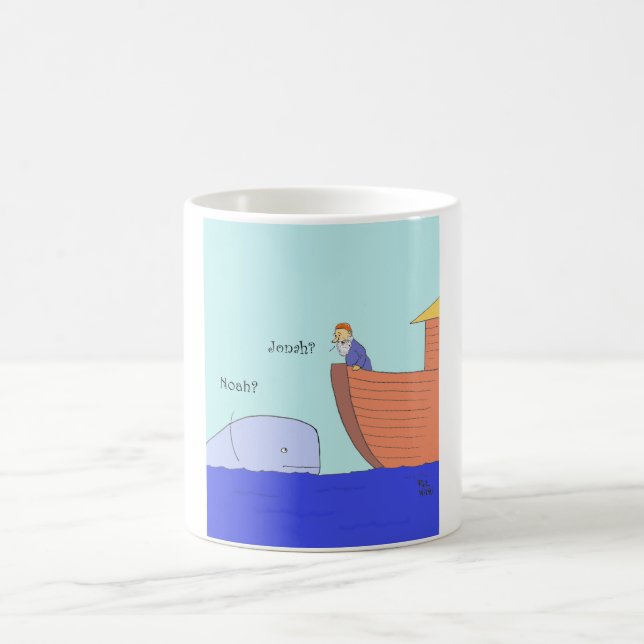 Noah? Jonah? Kaffeetasse (Mittel)