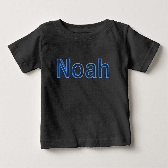 Noah-Name Baby T-shirt (Vorderseite)