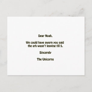 Noah Postkarte