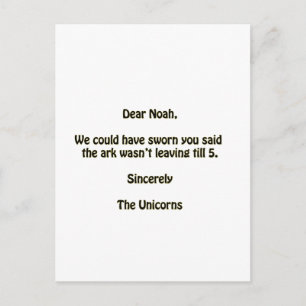 Noah Postkarte