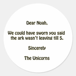 Noah Runder Aufkleber
