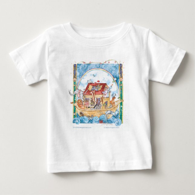 Noah-Säugling Baby T-shirt (Vorderseite)