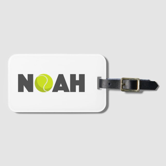 Noah Tennis Gepäckanhänger (Vorderseite (Horizontal))