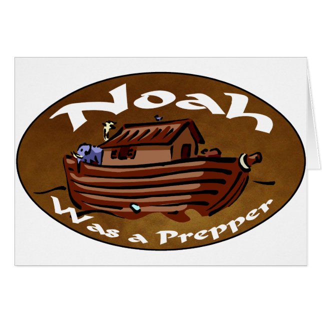 Noah war ein Prepper (Vorderseite (Horizontal))