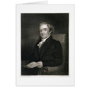 Noah Webster (1758-1843), graviert von Frederick W