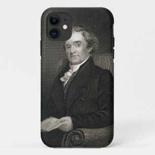 Noah Webster (1758-1843) graviert von Frederick W. Case-Mate iPhone Hülle