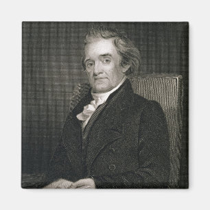 Noah Webster (1758-1843) graviert von Frederick W. Magnet