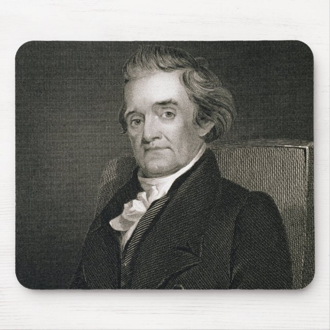 Noah Webster (1758-1843) graviert von Frederick W. Mousepad (Vorne)