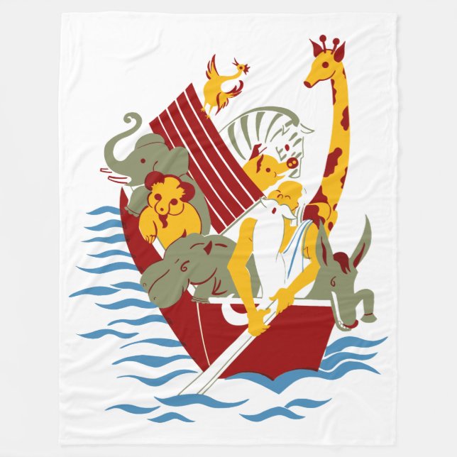 Noah's Arc Fleecedecke (Vorderseite)