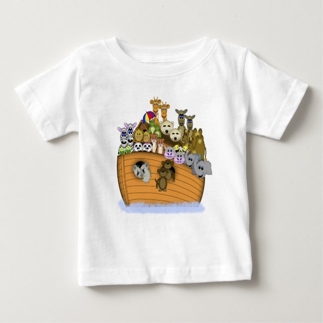 Noahs Arche Baby T-shirt (Vorderseite)