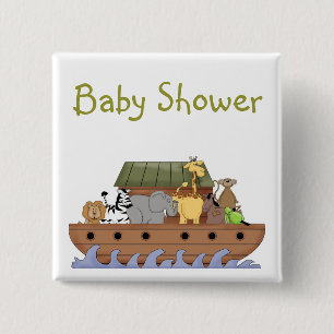 Noahs Arche-Babypartyknopf Button