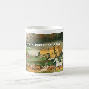 Noahs Arche bin ich auf einer Boots-Tasse Tasse