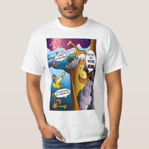Noahs Arche-Cartoon T-Shirt