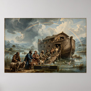 Noah's Arche — Da Vinci Stil Poster