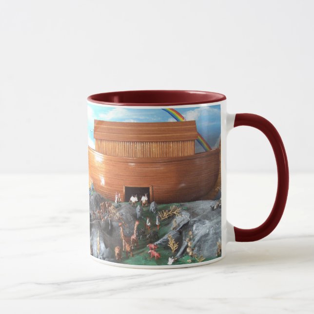 Noahs Arche-Diorama-Tasse Tasse (Rechts)