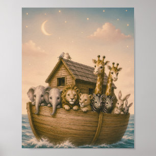 Noahs Arche Islamischer Kindergarten Poster