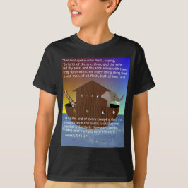 Noahs Arche (mit Scripture) scherzte T - Shirt