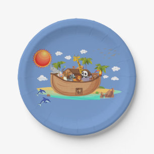 Noah's Arche Pappteller